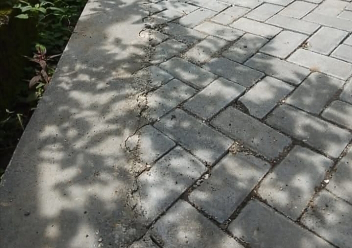 Foto: Dokumentasi pengerjaan proyek paving block Dusun Bentenge desa bulolohe 
